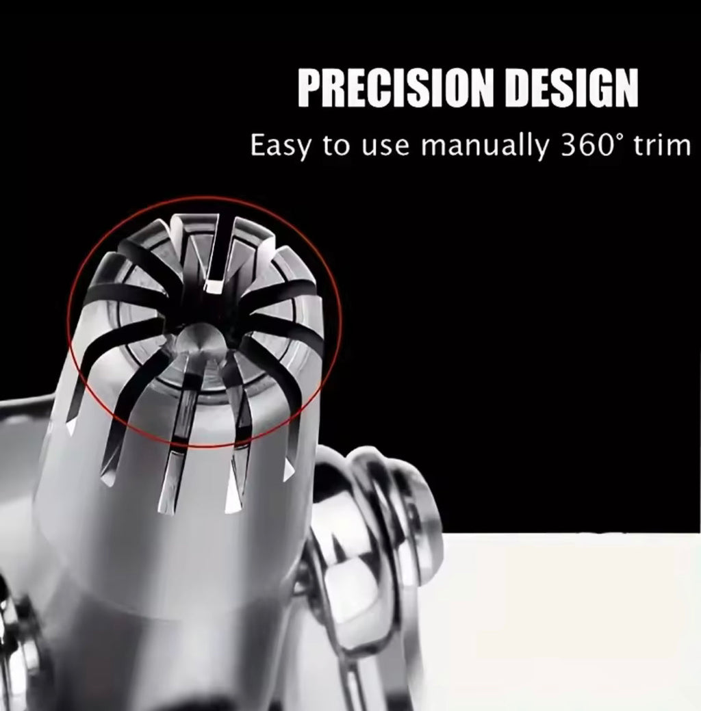Mini Portable Nose Hair Trimmer, Nose Hair Removal Epilator, Stainless Steel Nose Hair Removal Trimmer