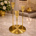 Vintage Style Candle Stand, Tabletop Candle Holder Stand, Home Decor Metal Candle Stand