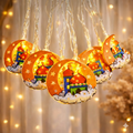 LED Moon Star Mosque Light, Battery Operated Party Lights