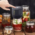 Automatic Electric Vacuum Sealer, One Press Vacuum Sealer Jar, Cordless Electric Vacuum Sealer