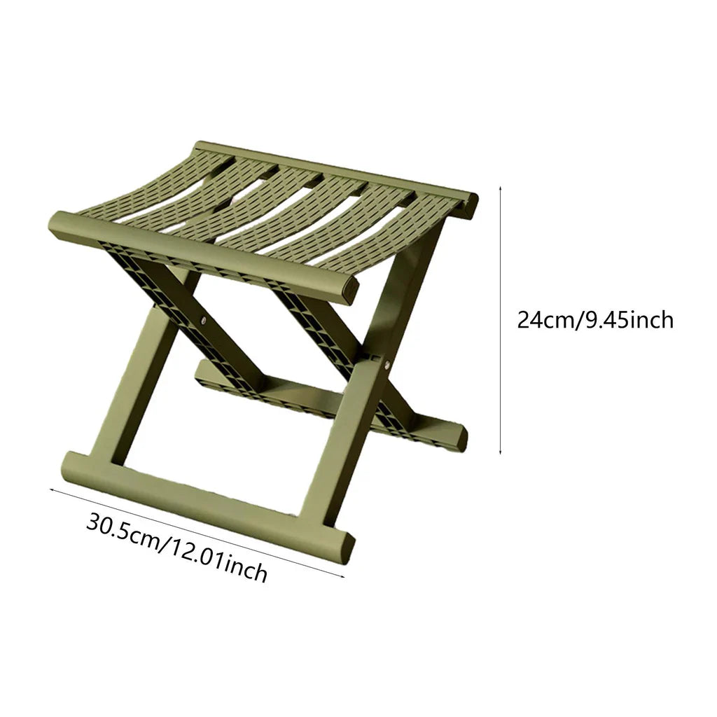 Portable Folding Stool, Outdoor Folding Stool Chair, Outdoor Camping Folding Seat, Mini Foldable Stool Seat