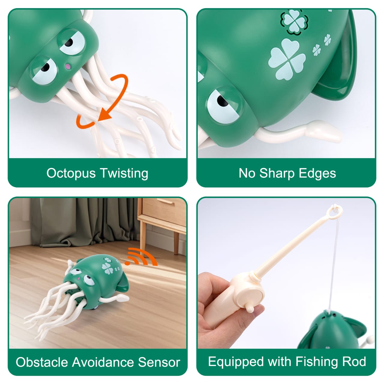 Electronic Dancing Squid Toy, Simulated Music Octopus Toy, Dancing Jellyfish Squid Toy