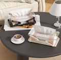 Extendable Tissue Storage Box, Luxury Liftable Tissue Storage Box, Adjustable Tissue Organizer
