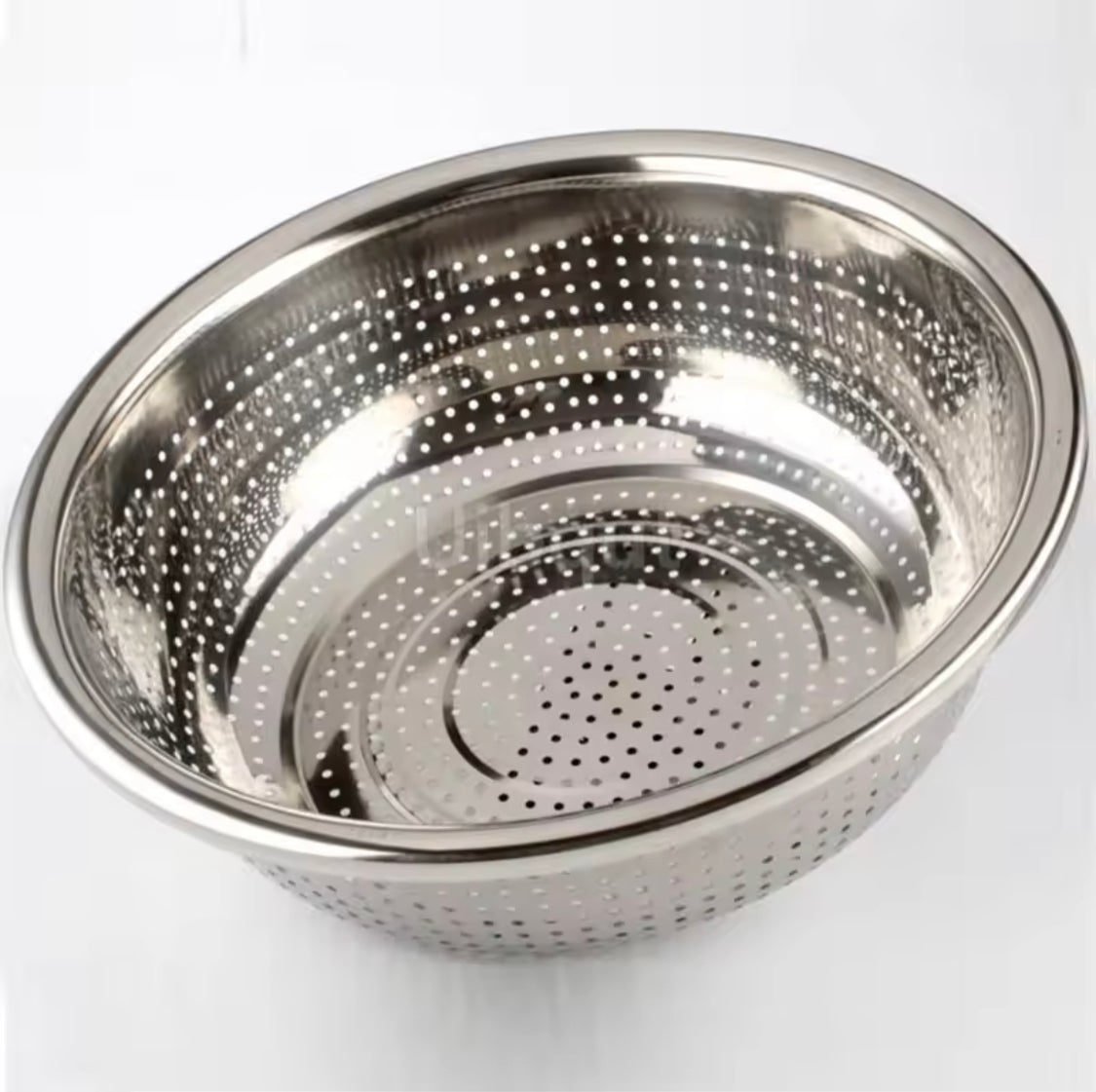Stainless Steel Round Strainer, Fruit Basket Sifter, Stainless Steel Colander, Vegetable Washing Strainer