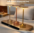 Touch Sensor LED Table Lamp, Portable Bedroom Night Light, USB Rechargeable Lamp,  Wireless Reading Lamp