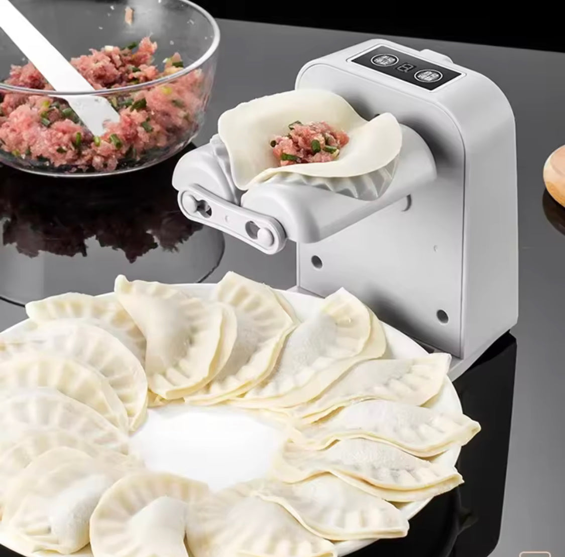 Electric Dumpling Maker, Automatic Dumpling Maker Mold, Multifunction Dumpling Maker, Kitchen Dough Maker Gadget