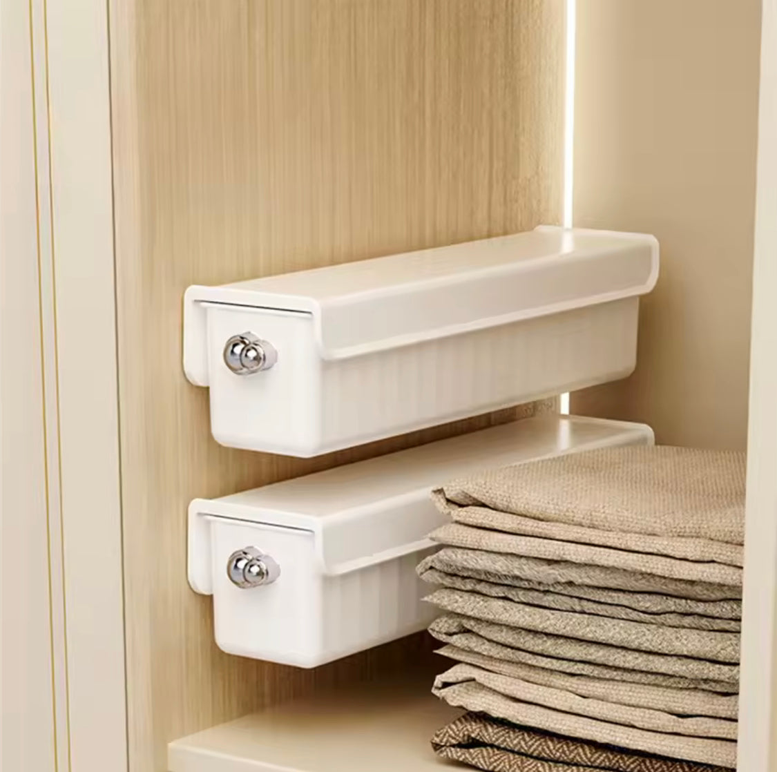 Hanging Wall Mounted Organizer, Undergarments Drawer Organizer, Multi Grid Drawer Organizer, Slim Slide Storage Organizer