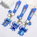 Set Of 3 Cute Anime Keychains, Kawai Cartoon Hanging Keychains, Cute Doll Ornament Keychains