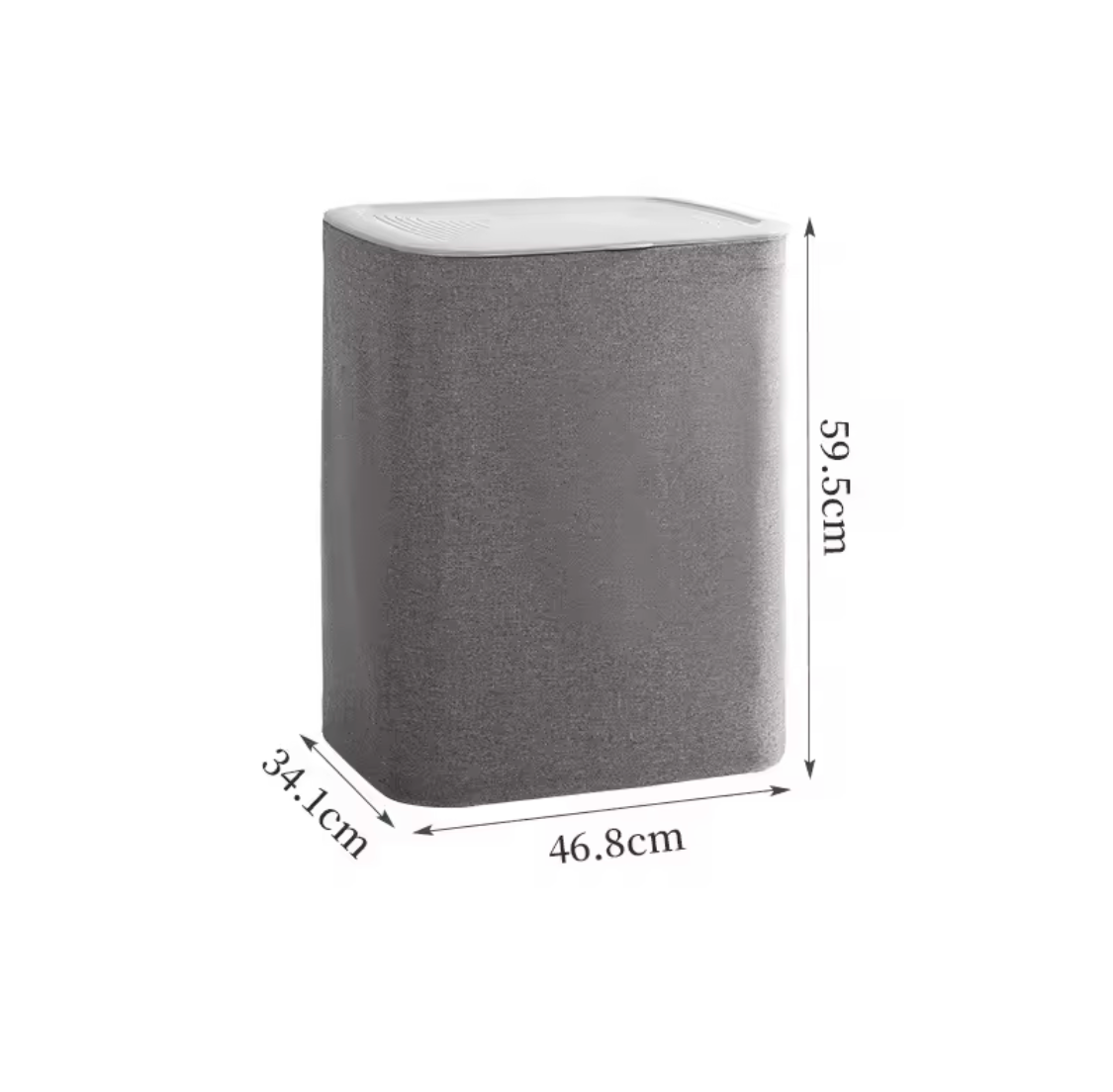 Foldable Laundry Basket With Lid, Dual Compartment Laundry Basket, Dirty Clothes Basket With Lid
