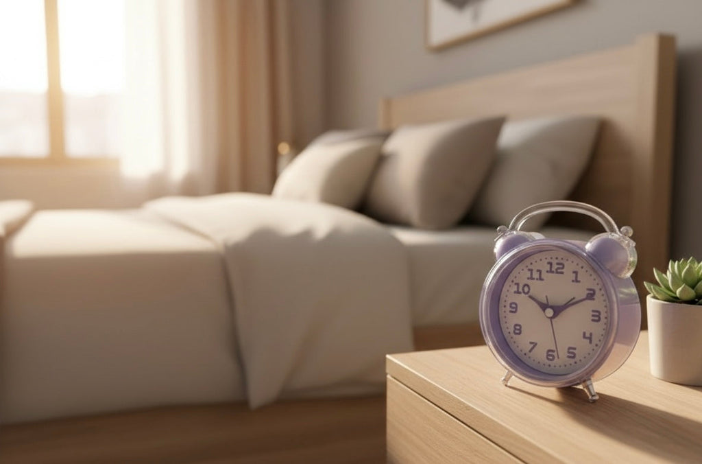 Mini Retro Twin Bell Alarm Clock, 
Metal Twin Bell Alarm Clock, Analog Quartz Display Clock, Easy Operate Bedside Analog Small Desk Clock