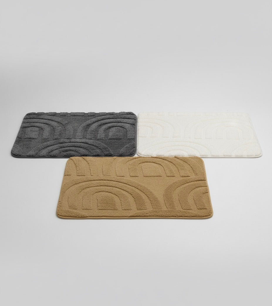 Sandy Rainbow Rug, Cloud Comfort Doormat, Anti Slip Bedroom Footmat