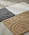 Sandy Rainbow Rug, Cloud Comfort Doormat, Anti Slip Bedroom Footmat