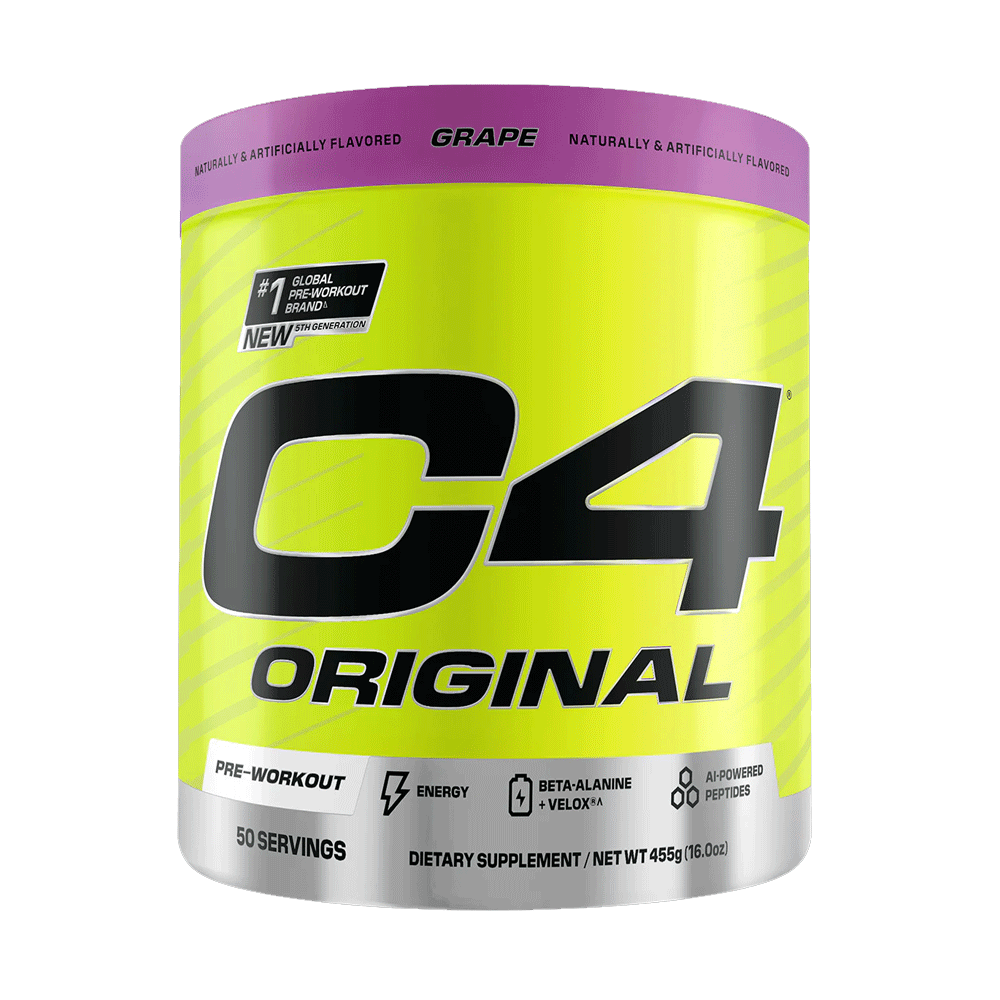 C4 Orignal Pre-Workout Grape 455g 50 Servings