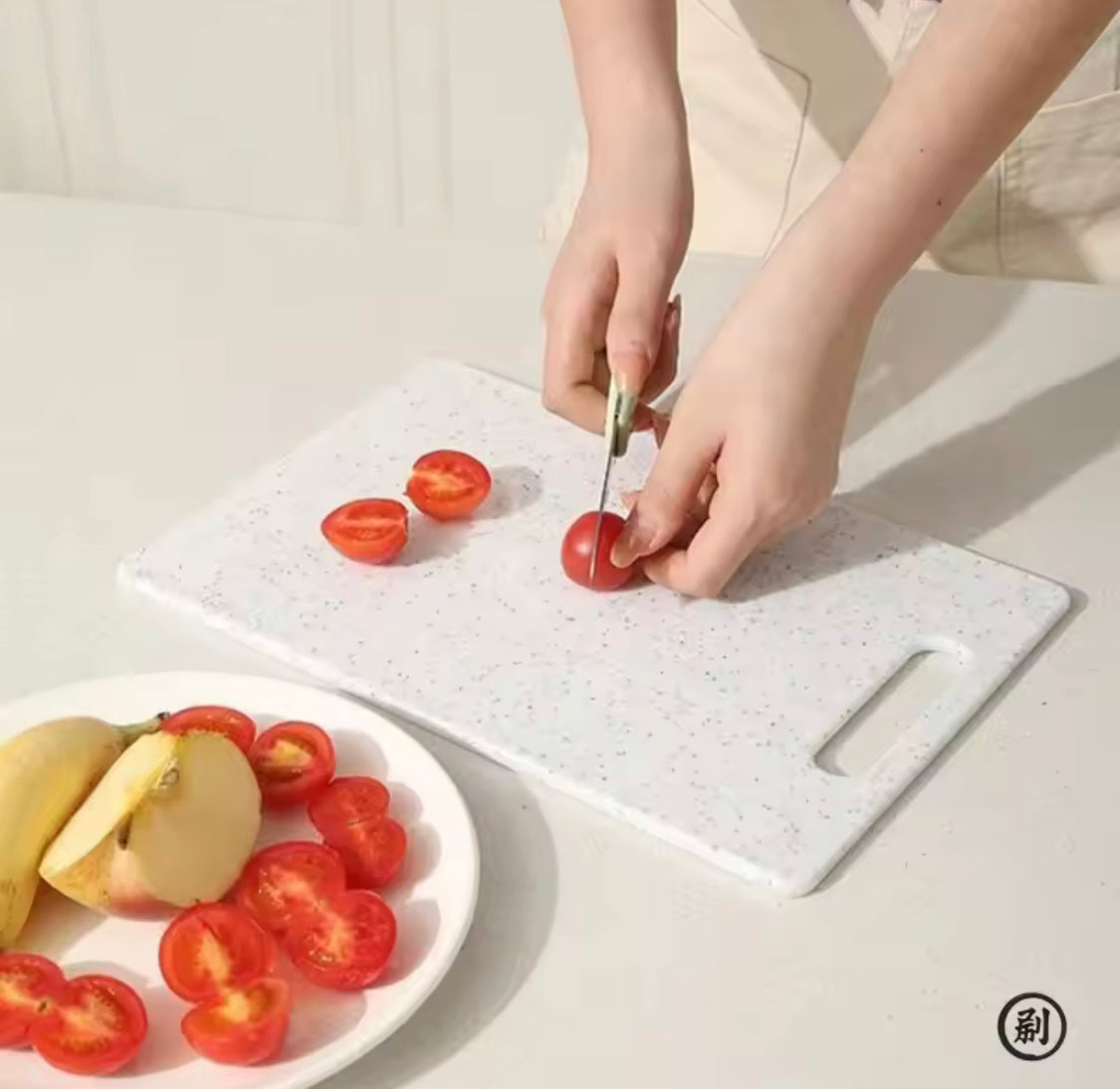 Marble Texture Vegetable Cutting Board, Double Sided Meat Chopping Board, Kitchen Chopping Board, Kitchen Gadgets