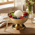 Golden Ice Cream Bowl, Stainless Steel Ice Cream Cup, Stainless Steel Ice Bucket For Outdoor