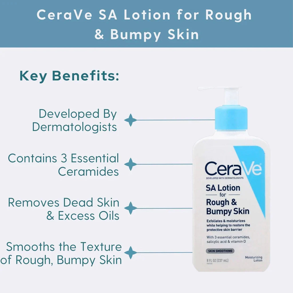CeraVe SA Lotion For Rough & Bumpy Skin - 237ml