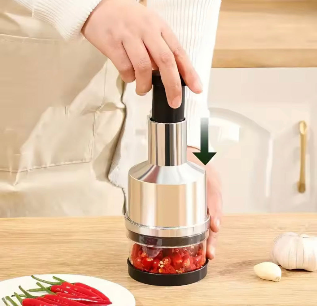 Portable Magic Onion Chopper, Salad Maker, Kitchen Vegetable Cutter, Food Vegetable Cutter Peeler, Manual Garlic Chopper, Kitchen Tools
