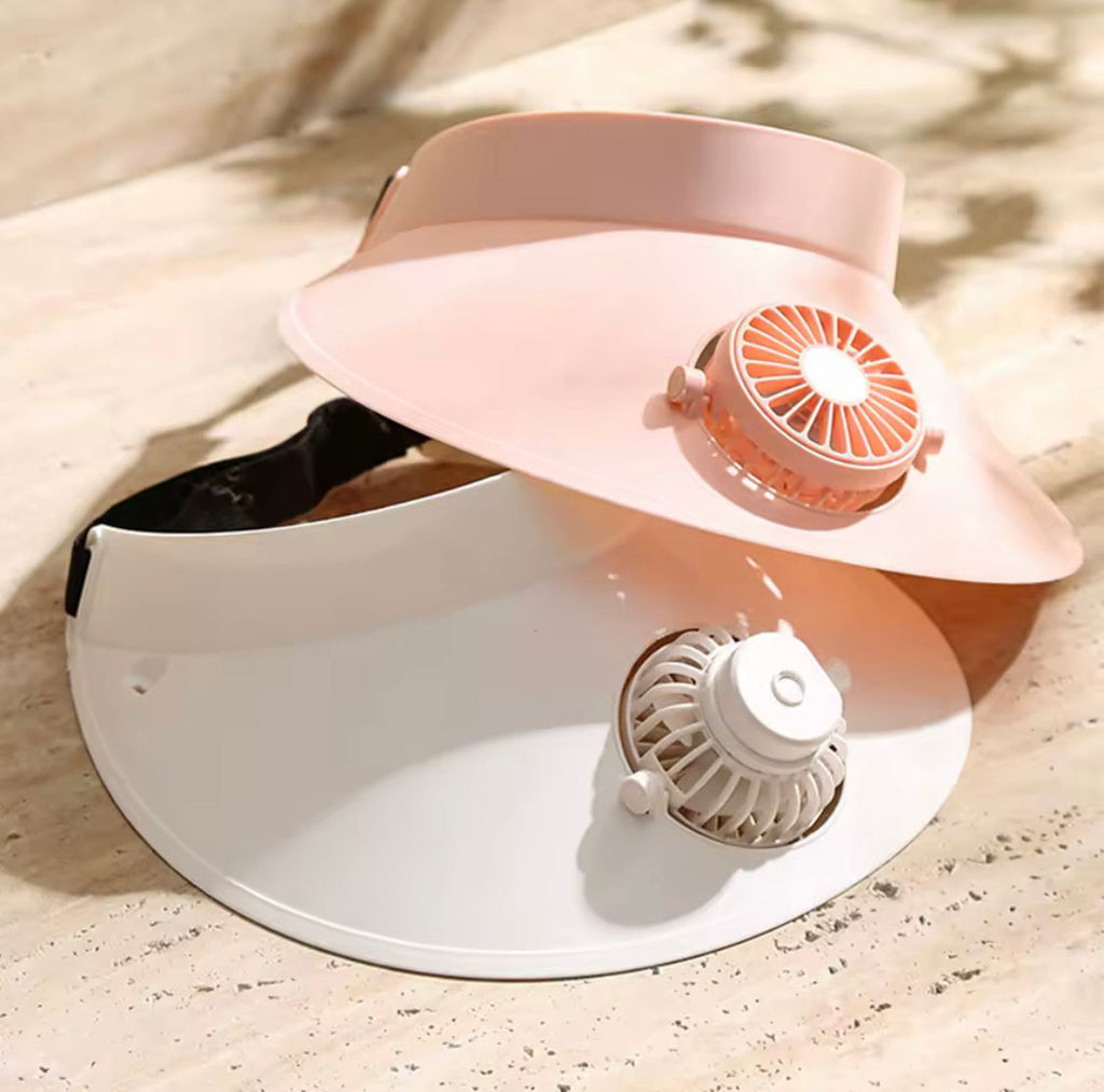 Solar Powered Cooling Hat, Cap With Solar Cooling Fan, Rechargeable Cooling Cap, Portable Fan Sun Cap