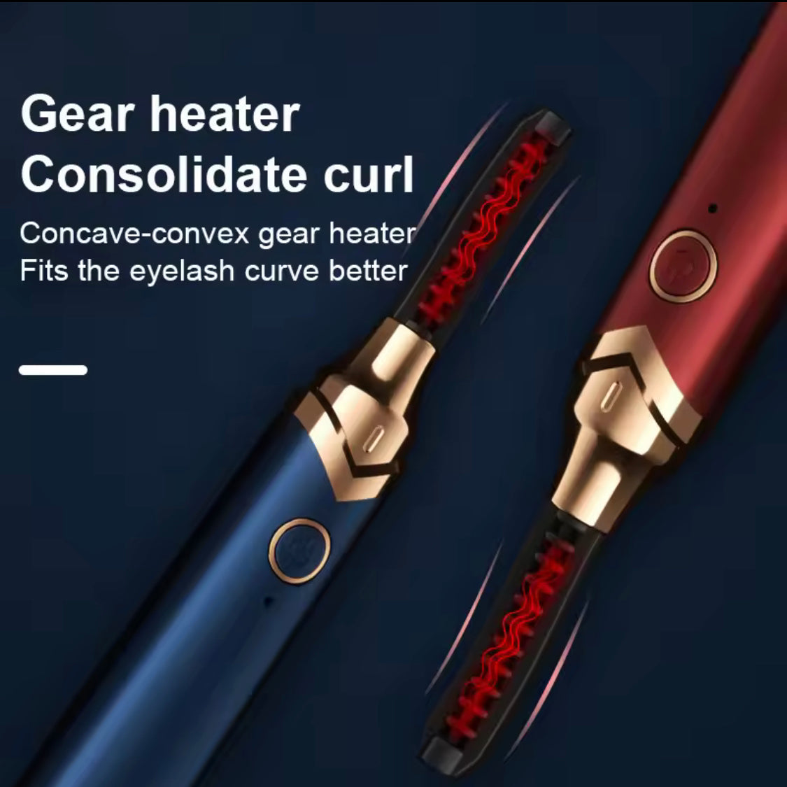 Recharging Eyelash Curler, Eyelash Perming Iron Rod, Heating Eye Lash Fixer