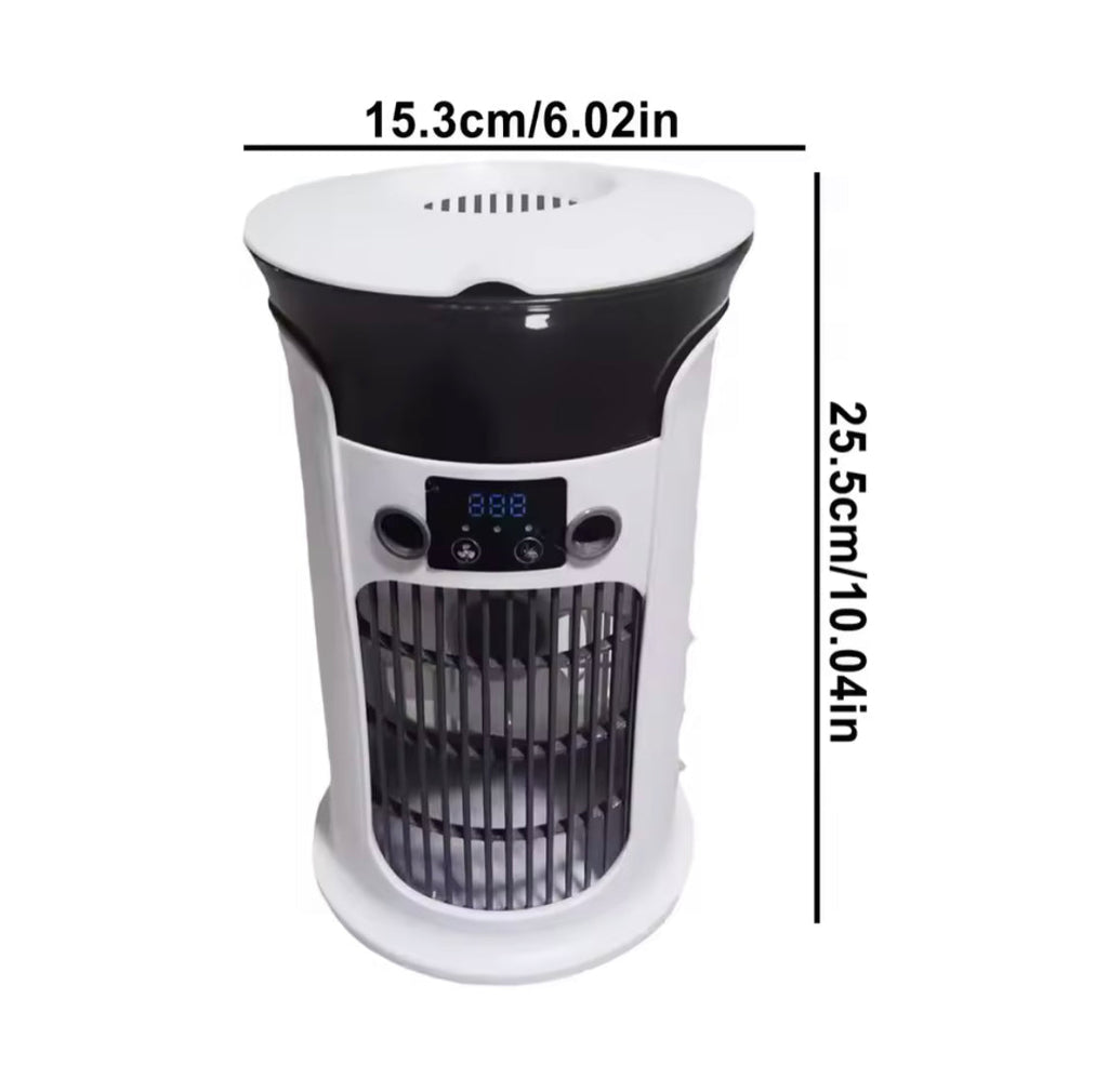 Desktop Humidifier Air Cooler, Water Mist Cooling Fan, Portable USB Air Humidifier, Air Cooler Spray For Home And Office