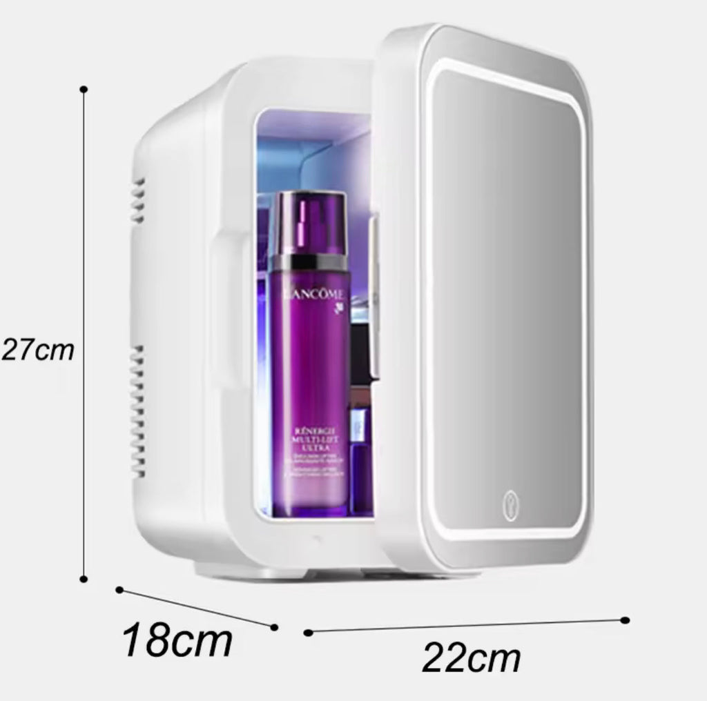 Portable Mini Skincare Fridge, Premium Beauty Mini Fridge, Mini Cosmetic Fridge With Hot And Cold Function, Compact Cosmetic Fridge