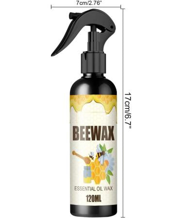 Beewax Natural Polish Spray, Honey Glow Wood Polish, Wood Revive Essential Oil Wax, Floor & Furniture Therapy