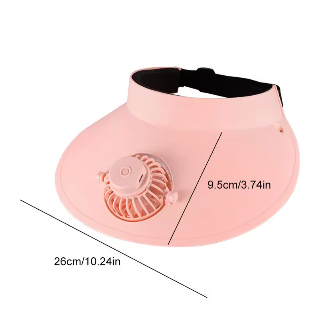 Solar Powered Cooling Hat, Cap With Solar Cooling Fan, Rechargeable Cooling Cap, Portable Fan Sun Cap