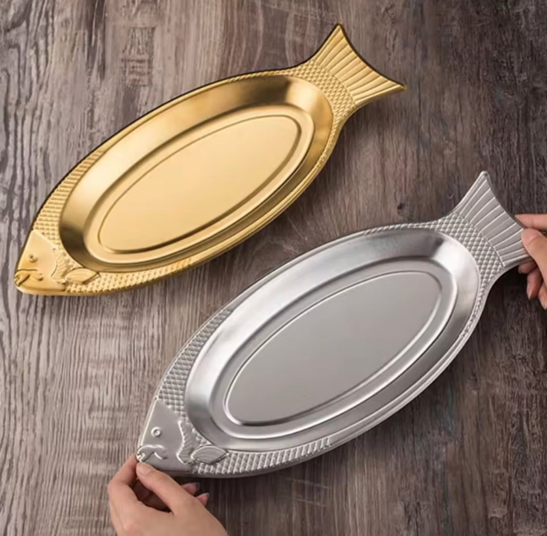 Creative Fish Shaped Plate, Non Stick Easy Clean Serving Tray, Kitchen Gadgets