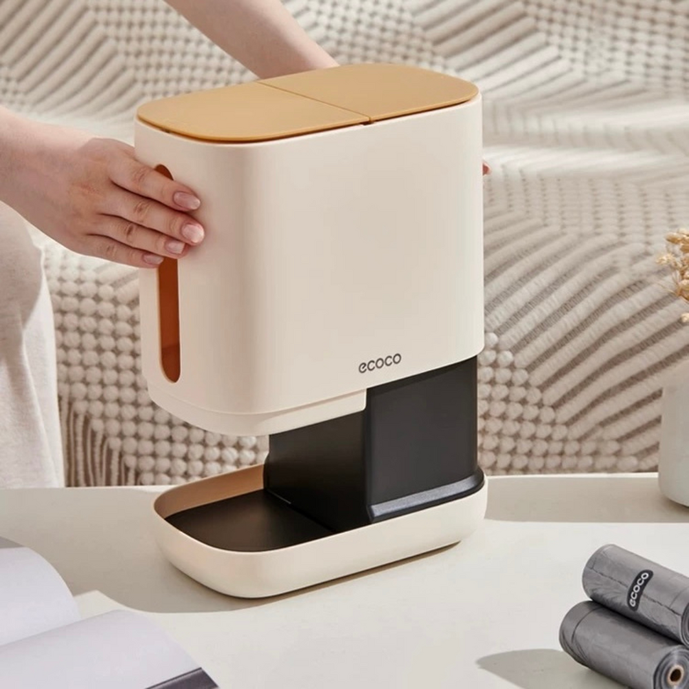2 In 1 Tissue Box With Trash Can Holder, Home Living Room Tissue Box, Desktop Tissue Box
