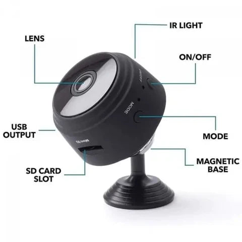 Free Home Delivery - A9 Mini Full HD Camera 1080P WiFi